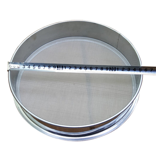 Diameter 25cm Chrome Plated Frame Standard Lab Test Sieve 304 Stainless Steel Wire Mesh Filter Strainer Various Mesh Count